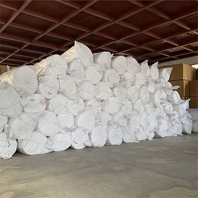 packaging of fiber blanket